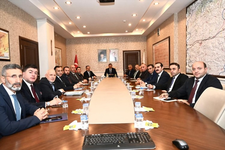 Erzurum'da "model fabrika" kurulması için toplantı yapıldı