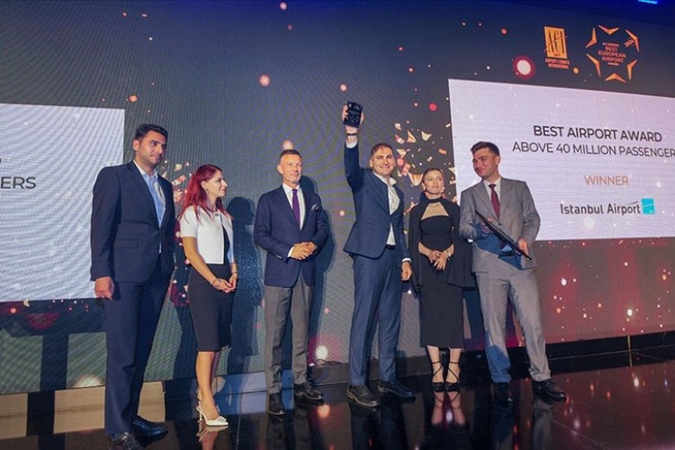 İstanbul Havalimanı Avrupa'nın En İyi Havalimanı ödülünü aldı