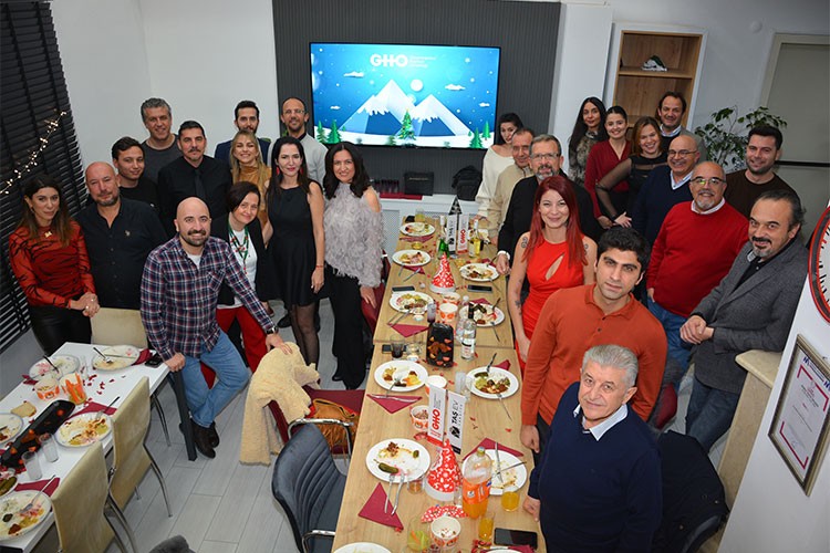 GHO ailesi yılbaşı kutlamasında buluştu