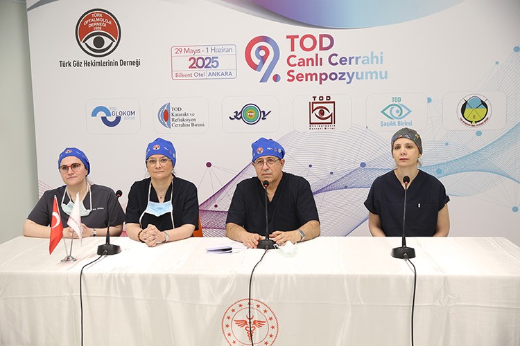 Türk göz doktorlarından dünya çapında cerrahi sempozyum