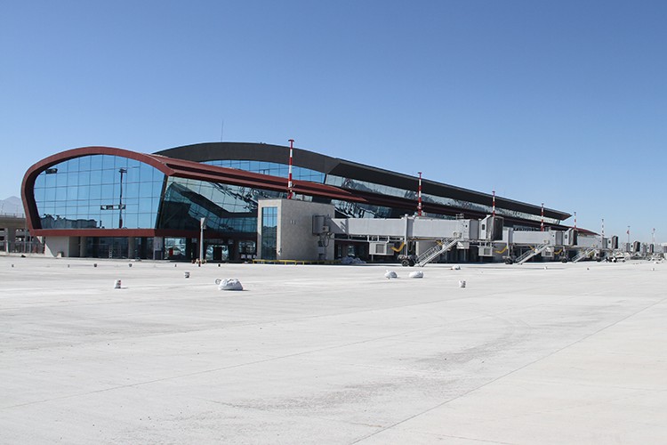 Kayseri Havalimanı yeni terminal binasının yüzde 99'u tamamlandı