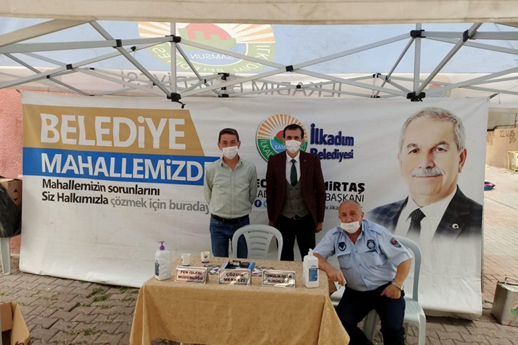 İlkadımlıların sorunları çözüme kavuşuyor