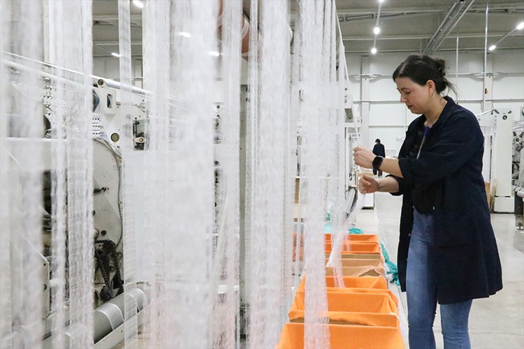 Yozgat'ta üretilen balık ağları Avrupa'ya ihraç ediliyor