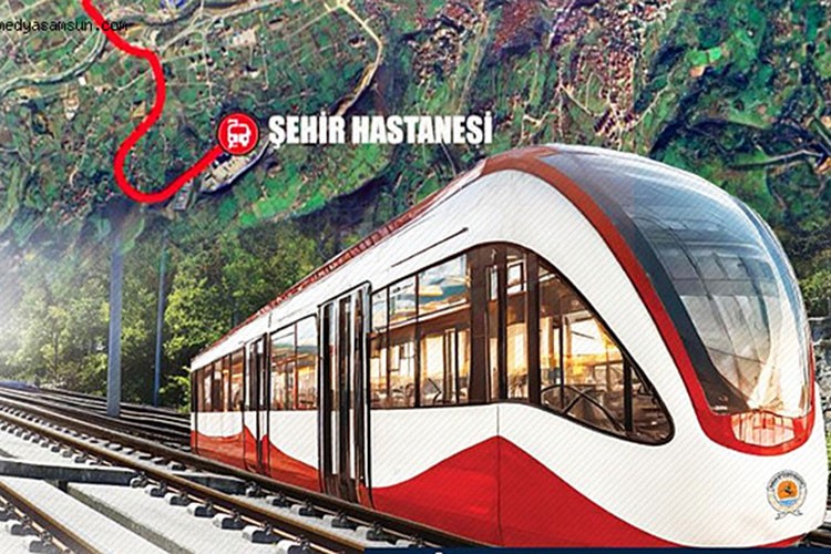 Samsun Şehir Hastanesi Tramvay Hattı, programa alındı