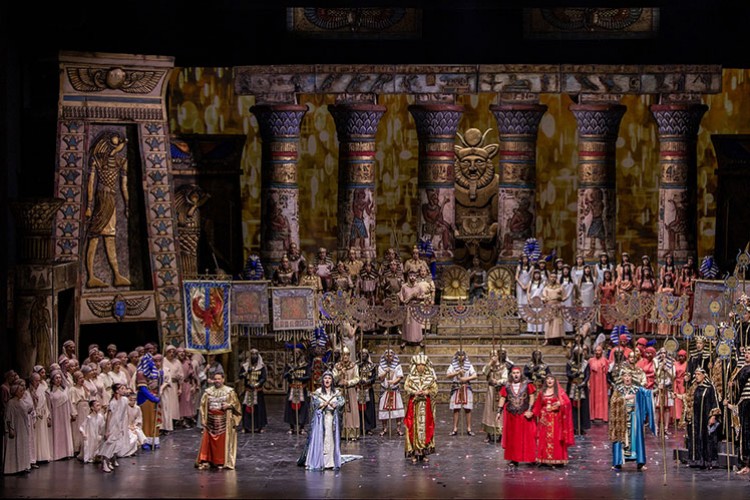 Opera Festivali "Aida" ile sona erdi
