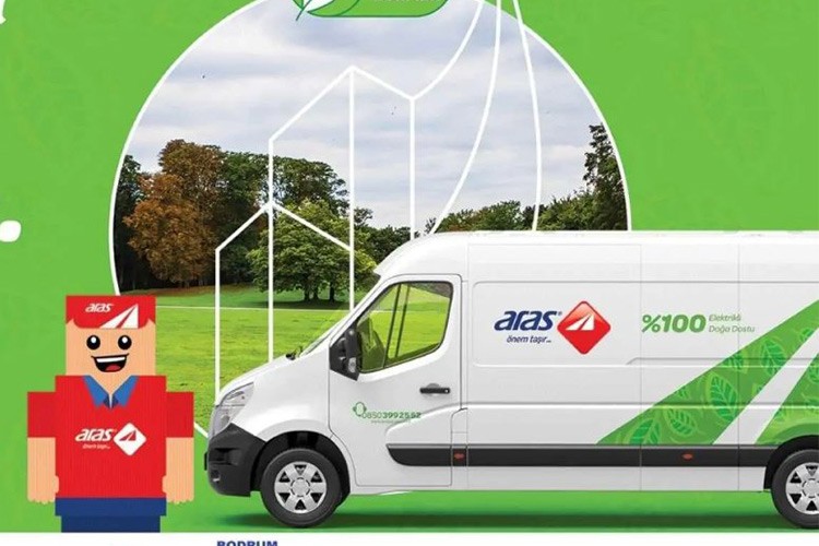 Aras Kargo elektrikli araçlarla hizmet verecek