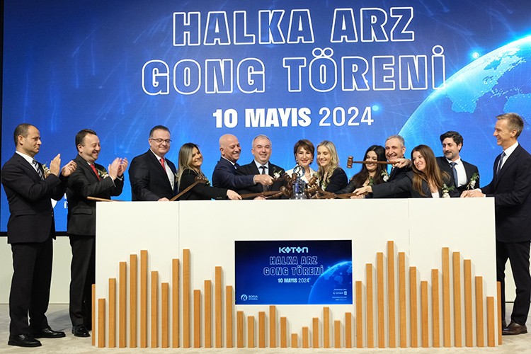 Borsa İstanbul'da gong, Koton için çaldı