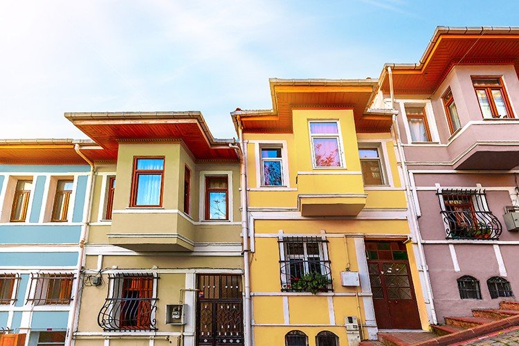 Rüyaları süsleyen renklerde uzun ömürlü dış cepheler