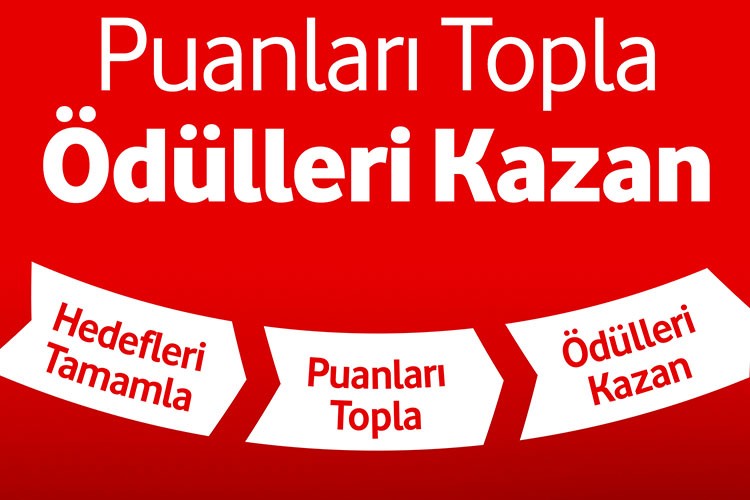 Vodafone Yanımda'dan kazandıran puanlar