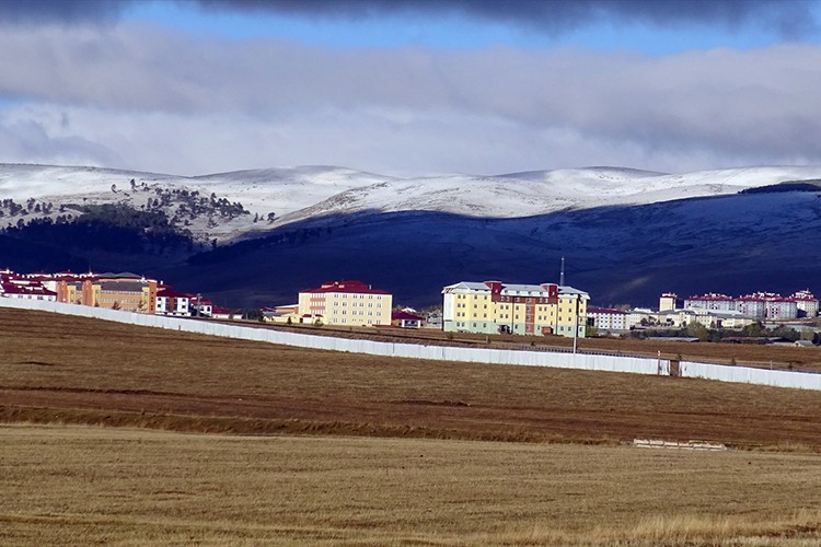 Kars'ta soğuk hava etkili oldu