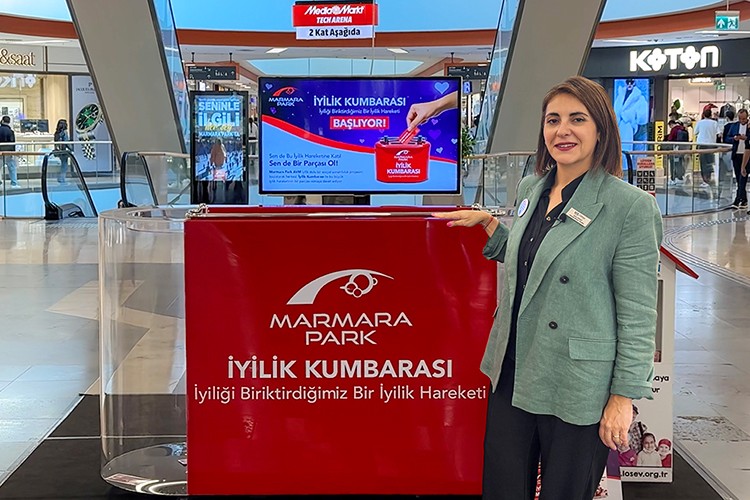 Marmara Park AVM'de iyilikler birikmeye devam ediyor