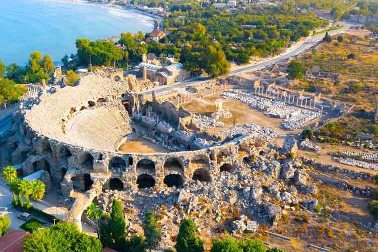 Side'de gezi güzergahı oluşturuluyor