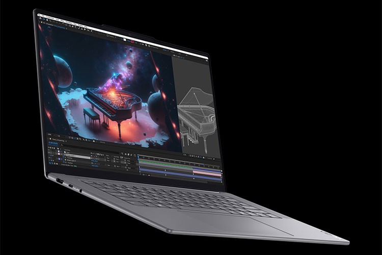 Lenovo Yoga Slim 7i Aura Edition Yapay Zeka Bilgisayarı'nı Tanıttı