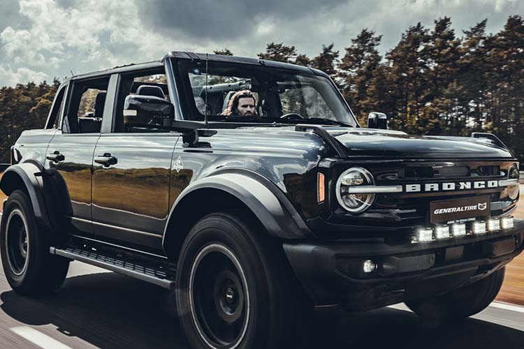 Yeni Ford Bronco General Tire Off-Road Lastikleri İle Donatılıyor
