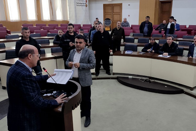 Konteyner çarşılar için kura çekimi yapıldı