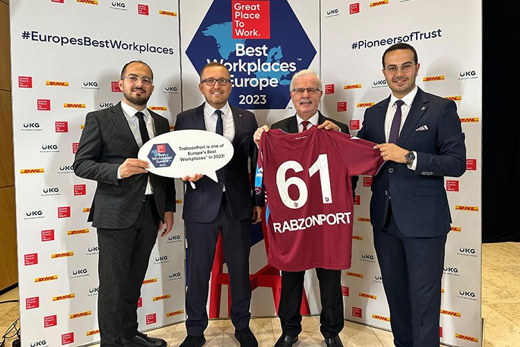 Trabzon Port Avrupa'nın En İyi İşvereni Seçildi