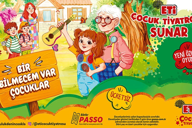 ETi Çocuk Tiyatrosu, yeni özgün oyunu