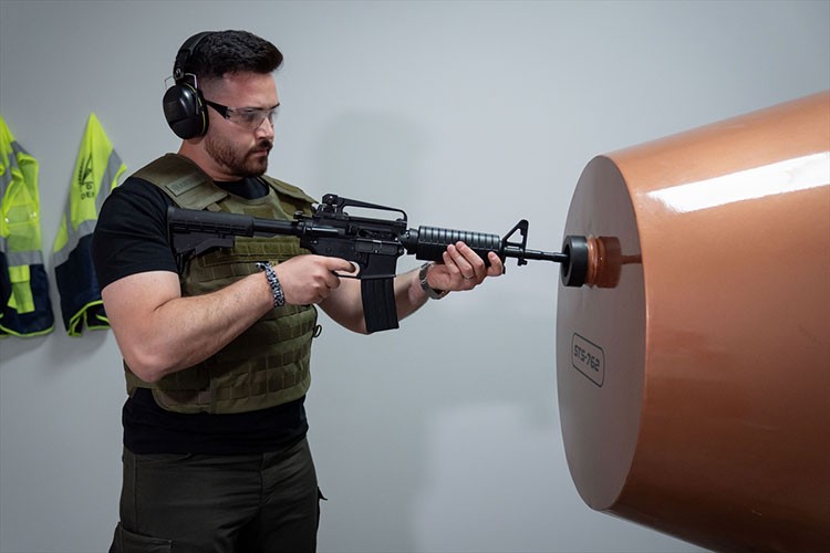 Poligonlar sıra dışı "Silah Atış Test Kabinlerine" sığdı