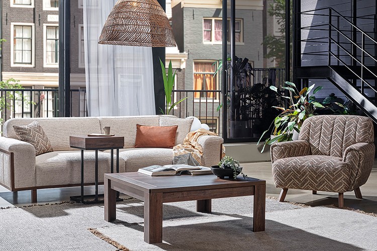 Doğal ahşap ve şıklık Hardy'de