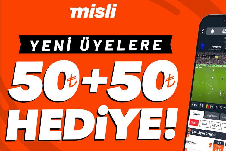 Misli'den yeni üyelere özel 100 TL Hoş Geldin Kampanyası