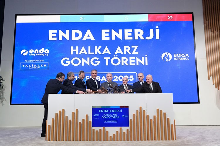 Borsa İstanbul'da gong Enda için çaldı