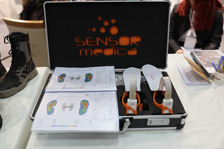 400 sensörlü ayak analiz sistemi ilk kez Nobel Master Shoes'ta