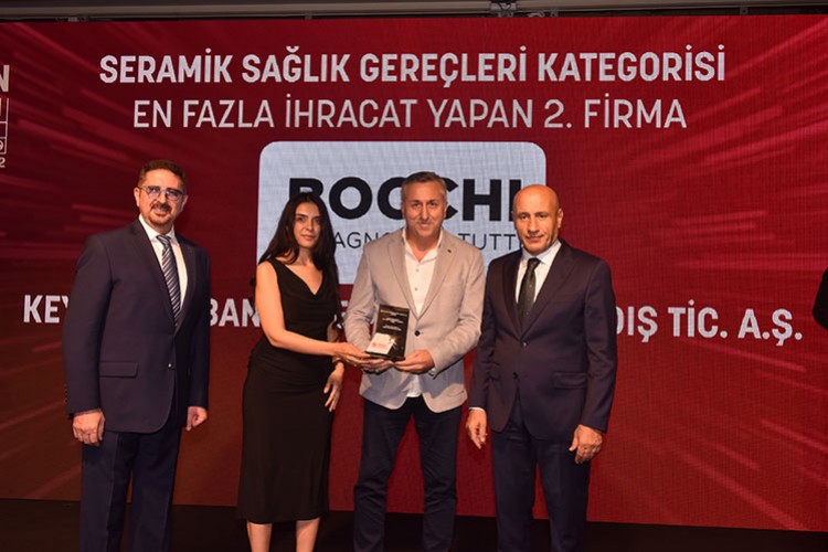 BOCCHI ihracat şampiyonluğunu üst üste altıncı yıla taşıdı