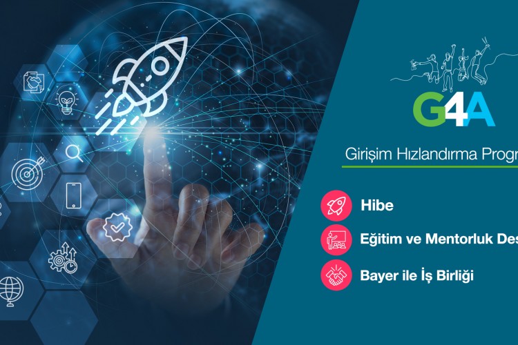 Bayer G4A Girişim Hızlandırma Programı'na başvurular tüm yıl boyunca yapılabilecek