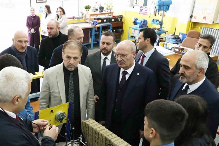 Meslek liseli öğrencilerle buluşma