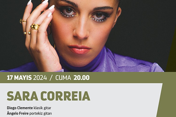 FADO'nun dünya çapındaki başarılı ismi Sara Correia 17 Mayıs'ta CRR'de