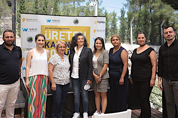 Üreten Kadınlar Güçlü Yarınlar projesinin ikinci fazı Uşak'ta başladı