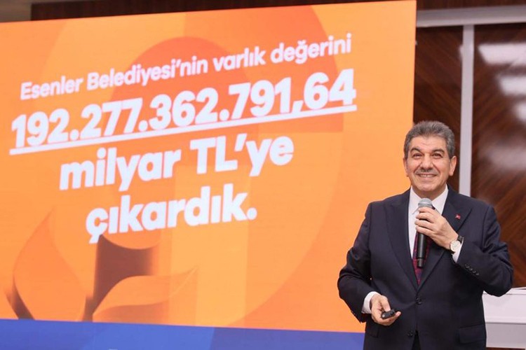 Esenler Belediyesi'nin faaliyet raporuna tam not