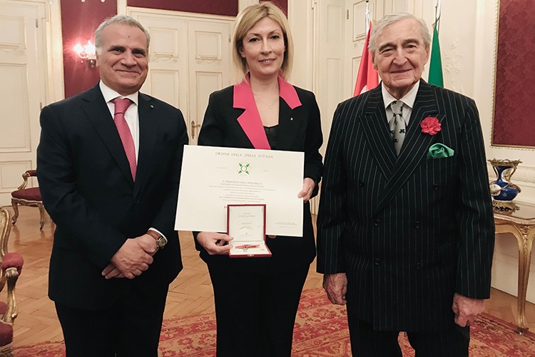 Rahmi M. Koç Müzesi'ne İtalya Yıldızı Nişanı