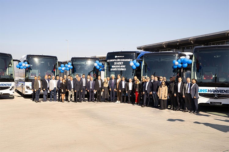 16 Adet Mercedes-Benz Tourismo ve 1 Adet Travego Otobüs Teslimatı