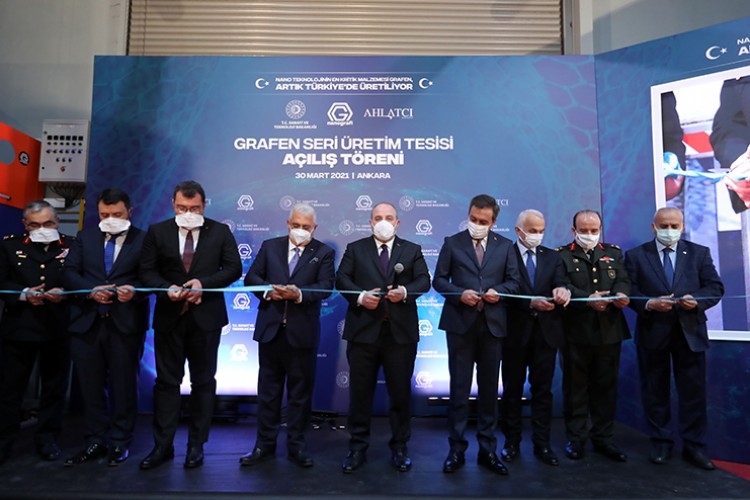 'Grafen üretim merkezi olacağız'