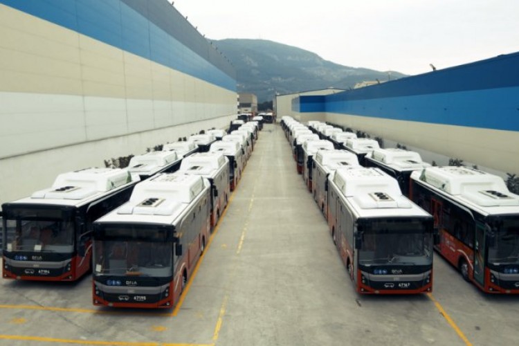 Türkiye'de üretilen otobüs, minibüs ve midibüsler 68 ülkeye ihraç edildi