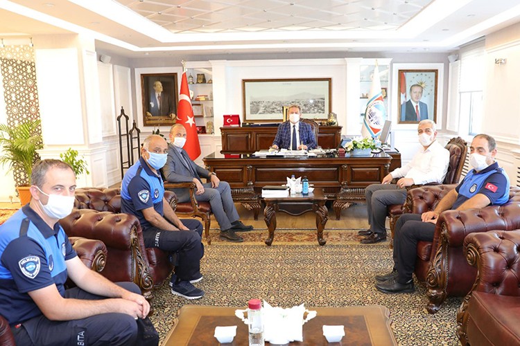 Başkan Palancıoğlu zabıta haftasını kutladı