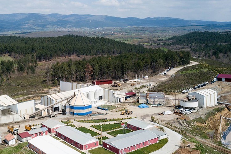Vişne Madencilik'in tesisine çevre izin belgesi verildi