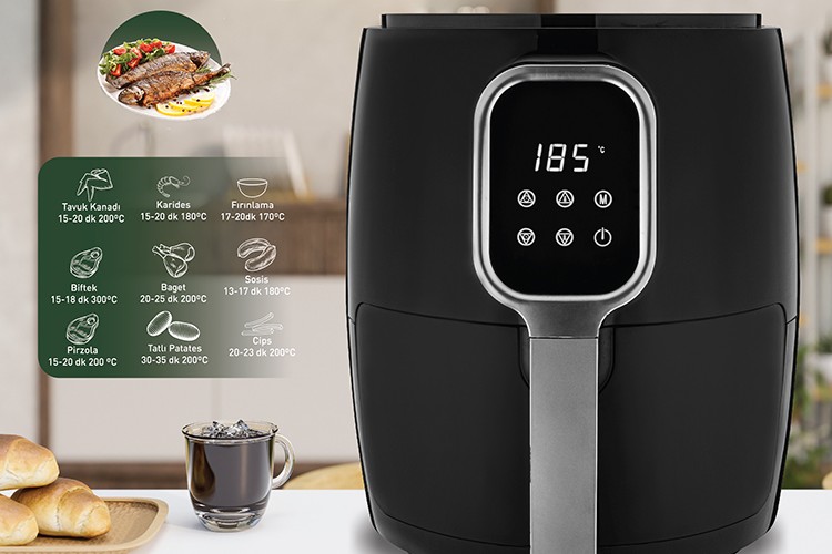 Bambum'un Yenilikçi Airfryer'ıyla Lezzeti Az Yağla Deneyimleyin