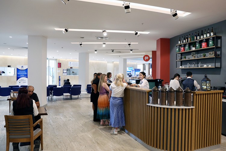 Kafe K hizmete açıldı