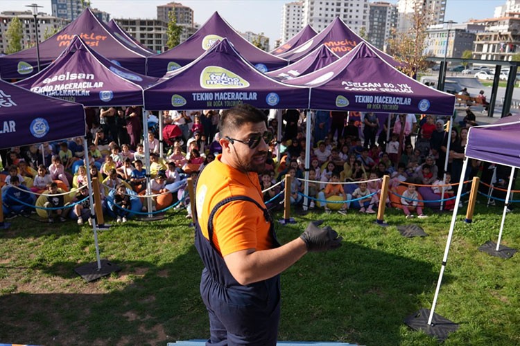 ASELSAN, Tekno Macera'yı Malatya'da çocuklarla buluşturdu