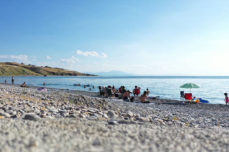 Van'da "Mollakasım Halk Plajı" 6. kez mavi bayrağa aday