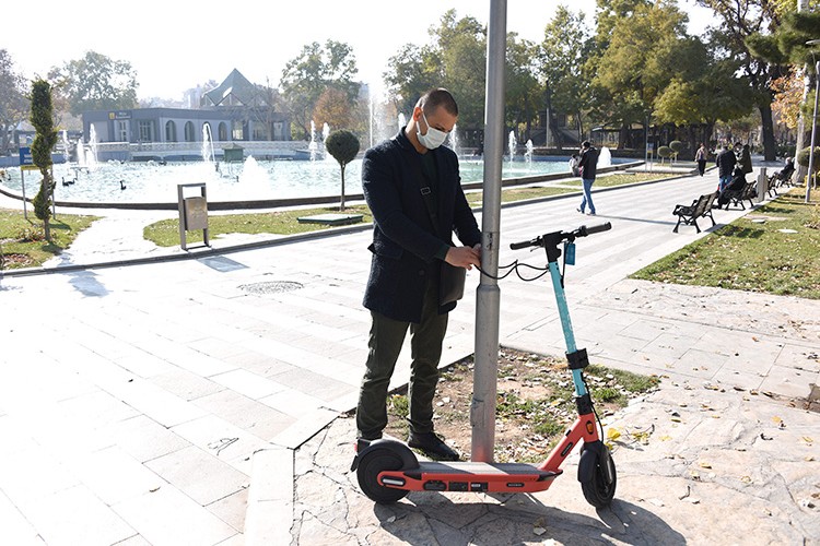 Konya'da elektrikli scooter dönemi