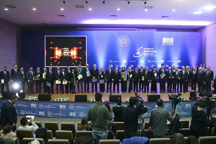 KOSGEB ödülleri sahiplerini buldu