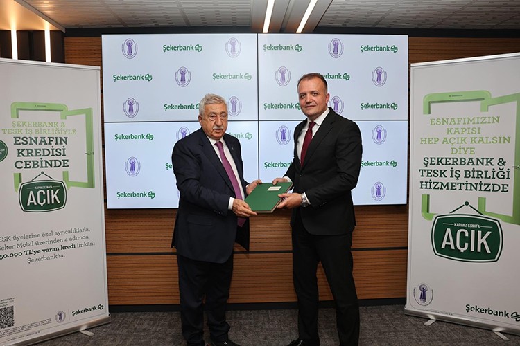 Şekerbank'tan esnafa anında finansman desteği