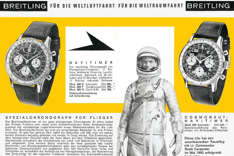 İlklerin 140. Yılı: Navitimer 41 ve Cosmonaute B12