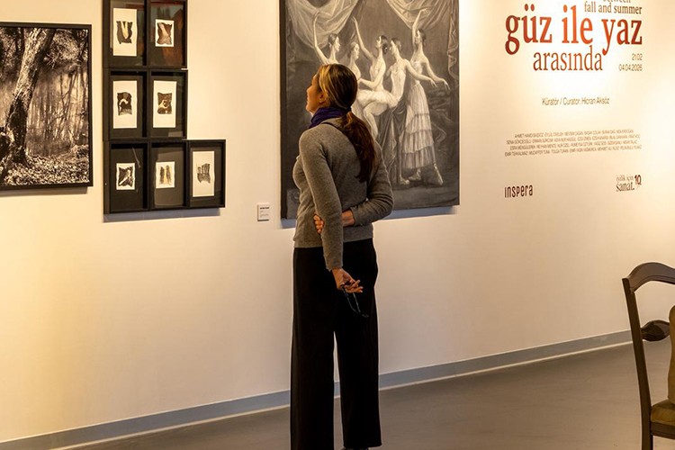 Güz ile Yaz Arasında sergisi, Inspera Bodrum Kültür Sanat'ta açıldı