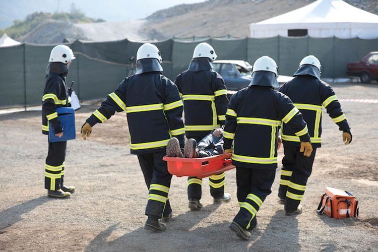 700 madenciye kurtarma eğitimi