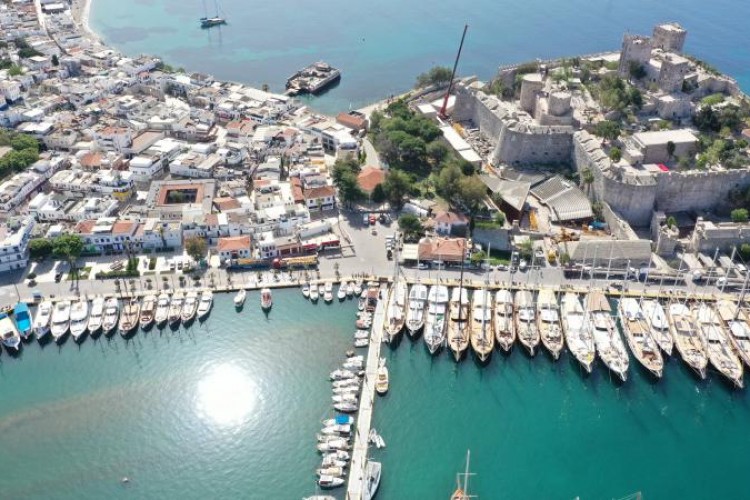 Bodrum'da bayram tatilinde bir aylık su kullanıldı