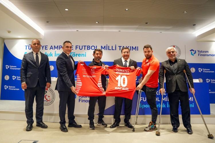 Yatırım Finansman Ampute Futbol Milli Takımına sponsor oldu
